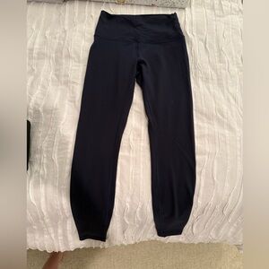 Lululemon full length navy leggings